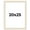 Barn White, variant on 20x25 Frame White Real Wood Picture Frame Width 1.5 inches | Interior Frame Depth 0.5 inches | Barn