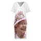 thumbnail image 4 of Vestido de noche holgado con bolsillos de Su Majestad Isabel II. Vestidos de noche elegantes y chic., 4 of 7