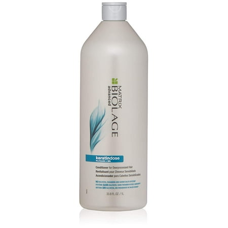 Unisex Keratindose Pro-Keratin + Silk Condit ioner For Overprocessed Hair 33.8 Oz By Biolage
