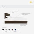 thumbnail image 2 of Cabecera Colgable Cama King Size Chocolate Onstore, 2 of 10