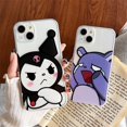 thumbnail image 2 of Carcasa Huawei Nova 7i 5T 9 SE Y9S Honor X8 X9A X8A X7A X9 X7 20 50 Y9 Prime 2019 Dibujos Animados Kuromi Melody Baku Rabbit Suave Tpu Fundas Para Teléfono, 2 of 3