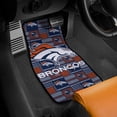 thumbnail image 3 of Football Team Car Floor Mat 4 piece Set Floor Carpets Universal Auto Interior Accessories Protector Mats For Front And Rear, 3 of 5