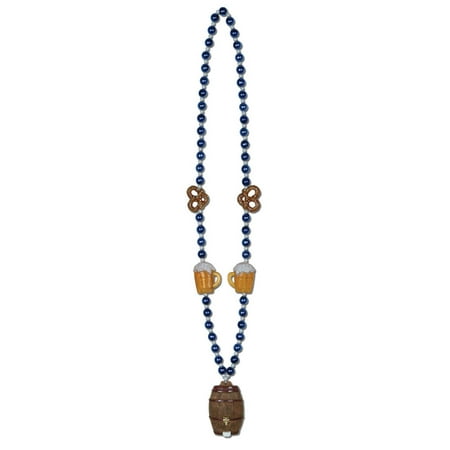 Morris costumes BG50949 Oktoberfest Beads Keg Medallio
