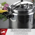thumbnail image 3 of Magefesa Chef 23-Quart Aluminum Pressure Cooker, Stainless Steel Lid, Thermodiffusion Base, 3 Safety Systems, 3 of 7