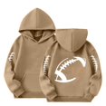 thumbnail image 4 of WhouRiu Girls Fashion Graphic Hoodies Kids Casual Long Sleeve Hooded Pullover Autumn Winter Cute Cozy Sweatshirts With Pockets,4-5 Years, 4 of 4