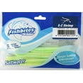 Fishbites 1/2" EZ Shrimp Strip Bait, Power Lime, 2 Count