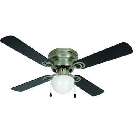 

Hardware House Aegean 42 Ceiling Fan and Lighting Kit with Satin Nickel Finish