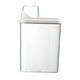 thumbnail image 1 of Contenedor de almacenamiento de comida para perros y gatos, dispensador de comida, organizador de accesorios para mascotas hermético Blanco, 1 of 9