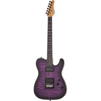 WASHBURN エレキギター パープル 6弦 WASHBURN エレキギター パープル 6弦 WASHBURN エレキギター