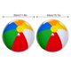 thumbnail image 5 of Vogacara 2 pack/lote suministros de fiesta para globos llenos de diversión pelota de playa fiesta en la piscina globos inflables bebé Deportes acuáticos bola de 6 colores 40cm, 5 of 6