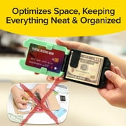 Slim Mint Ultra-Thin RFID-Blocking Wallet, AS-SEEN-ON-TV, ID Theft Protection, Easy to Carry, Reach Cards & Cash with a Touch of a Button, Aluminum Outer Shell, Crush-Resistant