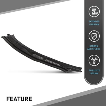 OEM Style Windshield Wiper Cowl Grille For Ford Explorer (2011-2019) - Black, Part # BB5Z-78022A68-AA