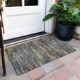 thumbnail image 6 of Addison Rugs Chantille Indoor/Outdoor Transitional Geometric, Abstract Graphite Washable Rectangle Rug, 1'8" x 2'6", 6 of 6