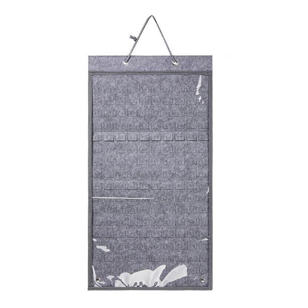 Organizador de joyas jinwen broches alfileres a prueba de polvo portátil gris 75cmx40cm