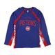 thumbnail image 1 of Playera gráfica Hands High para hombre de los Detroit Pistons Colorblock azul grande, 1 of 2