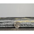 thumbnail image 3 of Linon Tripoli Wildflower Hand Tufted Polyester 2'x3' Rug in Gray, 3 of 6
