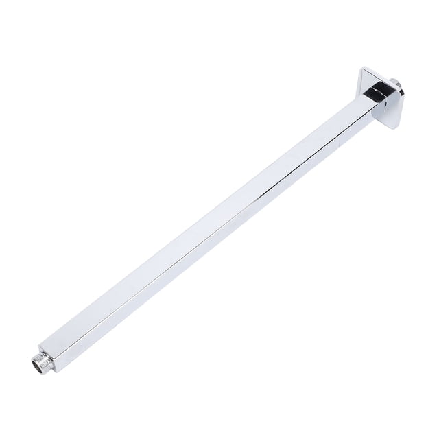 Brazo De Ducha De Techo Cuadrado De Acero Inoxidable, Brazo De Cabezal De Ducha Tipo Lluvia Recto Multifuncional Con Diseño De Tubo De Entrada Oculto Que Mejora La Estética Del