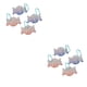 thumbnail image 1 of Llavero acrílico transparente Bearachild 4 Uds brillo doble cara 5x4.1x1 cm, 1 of 6