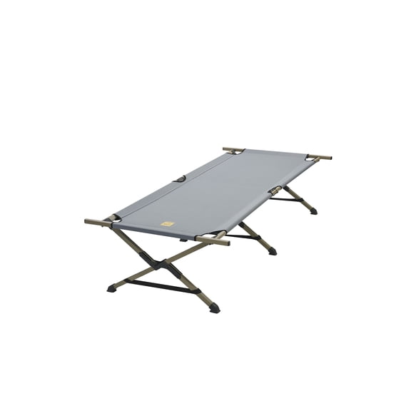 SJK Emergency Cot Aluminum Frame Polyester Top
