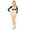 Black, variant on Women's Rhonda Shear 2852 Seamless Arm Shaper (Black 2X)