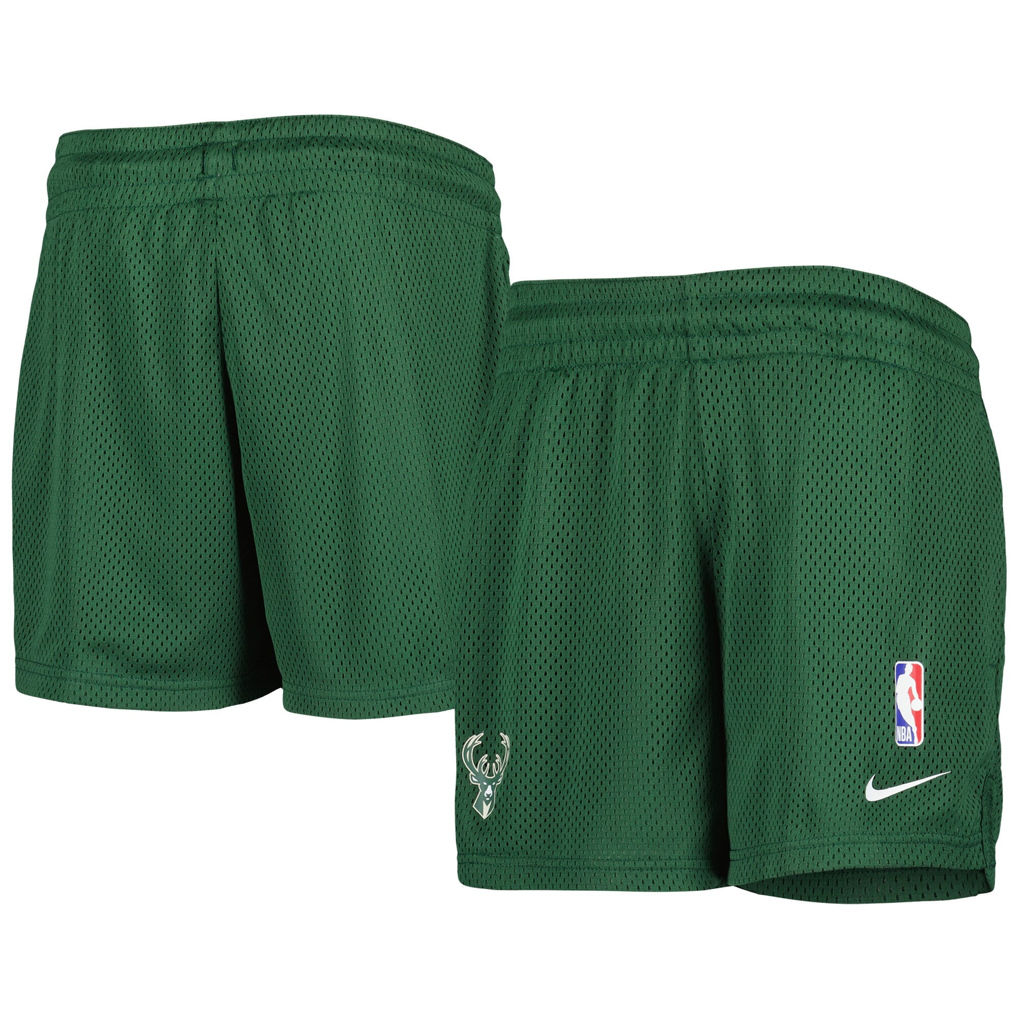 Nike Milwaukee Bucks Youth Mesh Practice Shorts Moldova Ubuy