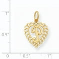 thumbnail image 2 of 14K Yellow Gold Initial P Charm, 2 of 2