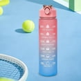 thumbnail image 6 of 750ML Water Bottles Big Water Bottle with Straw Travel Water Bottle with Time Marker Motivational Sports Water Bottle Waterbottles Clear Water Bottles Summer Essentials Gifts for Men Women, 6 of 7