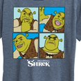 thumbnail image 3 of Shrek - Many Faces of Shrek - Women's Short Sleeve Graphic T-Shirt, 3 of 5