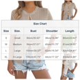 thumbnail image 3 of Womens Short Sleeve Button Down Sweater Cardigan Shirts Ribbed Slim Fit Cardigan Blouses Dressy Casual Spring Summer Wear, 3 of 5