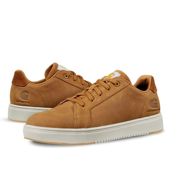 Zapatillas Carhartt Detroit Leather para hombre, color marrón, talla 9M