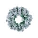 thumbnail image 3 of Christmas Wreath Flocked Pine Wreath Snowy Holiday Hanging Decoration for Front Door Party Diy Decor Events New Year 2024, 3 of 5