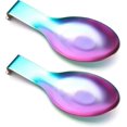 thumbnail image 1 of 2PCS Stainless Steel Spoon Rest for Kitchen Counter Cooking Utensil Rest Spoon Ladle Holder for Stove Top Rust Resistant Large Size (Rainbow), 1 of 5