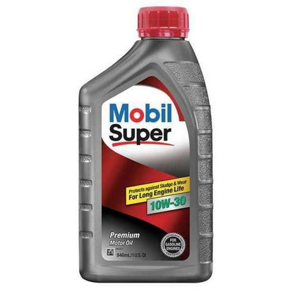 Mobil 124403 Super Premium Motor Oil