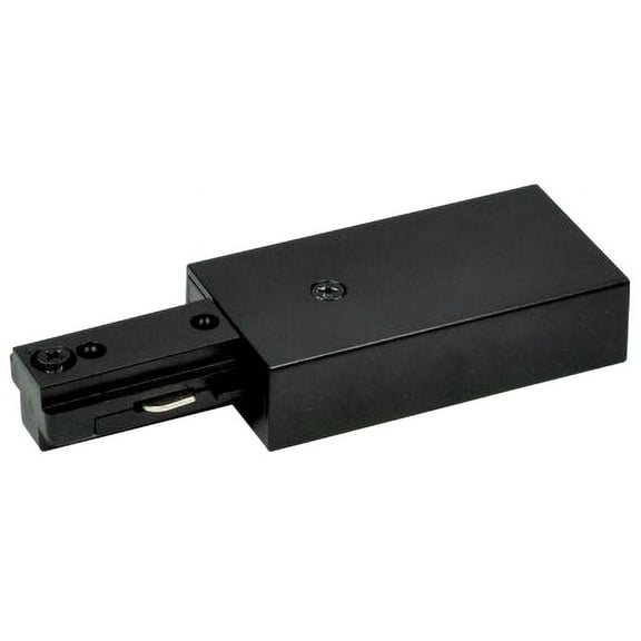 Pro Track Live End Feed Halo Compatible Black Track System