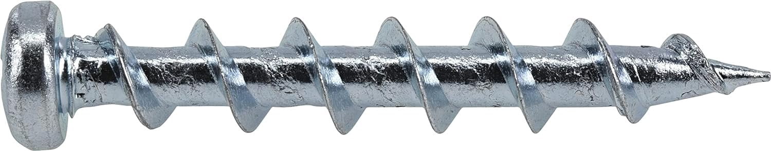 Hillman Borefast Drywall Anchors - Steel, Screw-In, Reusable - 75 Count, Silver