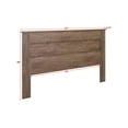 thumbnail image 5 of Prepac Select Flat Panel Headboard, King, Drifted Gray Laminate Finish, 5 of 6