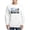 White, variant on - Portage Glacier, Alaska (With Caption) Long Sleeve - Unisex Cotton Long Sleeve T-Shirt