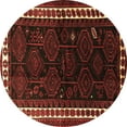 thumbnail image 1 of Ahgly Company Indoor Round Persian Brown Traditional Area Rugs, 3' Round, 1 of 4