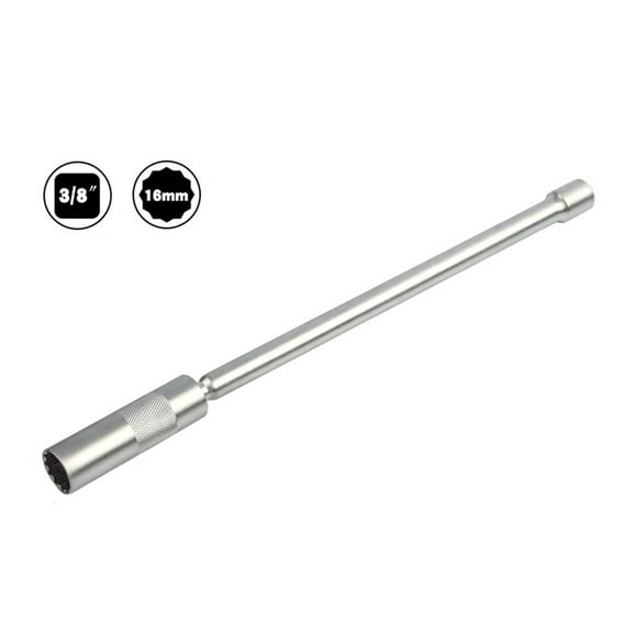 lanema 14/16mm Magnetic for Spark Plug Universal Extension Socket Set 3/8-Inch Drive 12-Point for Spark Plug Socket Removal Too