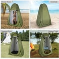 thumbnail image 6 of REDCAMP Pop Up Portable Shower Tent for Camping with Floor, Instant Outdoor Privacy Shelter Tent with Carry Bag, Green, 6 of 8