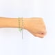 thumbnail image 3 of Pulsera Glowa de plata y cristal checo. Bohemia Verde GLOWA Pulsera, 3 of 7
