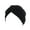 Black, variant on WomenâS Turbans Knot Tied Bonnet Cap, Headwraps Hats with Forehead Folds - Hats for Women Khaki