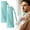 Blue, variant on CHENjy Exfoliating Soap Mesh Bag, Hanging Soap Holder for Shower, Foaming Soap Net Sack with Lock, Quick Dry Body Scrubber, 2 Pcs Blue