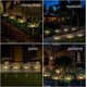 thumbnail image 4 of Luces decorativas de jardín con 8 modos, luces solares de fuegos artificiales para exteriores, 120/150 LED, cables de cobre, guirnalda de luces para paisajismo, flores, fuegos artificiales, árboles, 4 of 8
