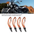 thumbnail image 4 of Motorcycle Helmet Carrier Strap, 4PCS Motorcycle Luggage Rope Dual Hook Retractable Motorcycle Helmet Rope Strap For Electric Vehicle Motorbike, 4 of 8