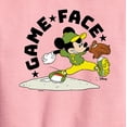 thumbnail image 2 of Disney - Game Face Baseball - Toddler & Youth Crewneck Fleece Sweatshirt, 2 of 4