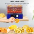 thumbnail image 3 of 5 Trays Food Dehydrator Automatic Power Off Food Dehydrator Adjustable Intelligent Food Dehydrator for Jerky Meat Herbs Fruit Dryer Machine with Digital Timer and Temperature Control, 3 of 8
