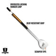 thumbnail image 3 of Blackstone Signature Stainless Steel 14" Scraper Tongs, 3 of 6