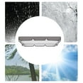 thumbnail image 4 of LSLJS Garden Waterproof Swings Replacement Canopy, Outdoor Patio Top Cover, 4 of 7