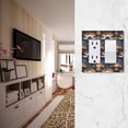 thumbnail image 5 of Yayeee Rocker Switch Wall Plate 1-Gang 4.6"x2.9" Home Decorative Outlet Cover, Art Geometric Pattern, 5 of 6